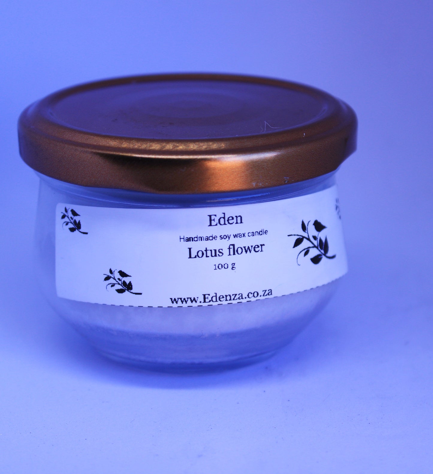Lotus flower candle